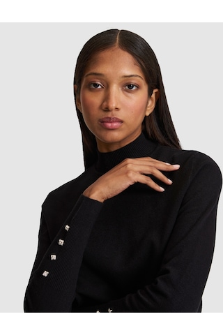 Pierre Cardin Kadın Siyah Kazak /triko 50331311-vr046