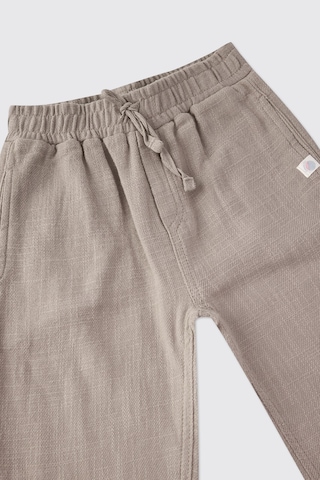 Panço Erkek Çocuk Gri Beli Lastikli Pantolon