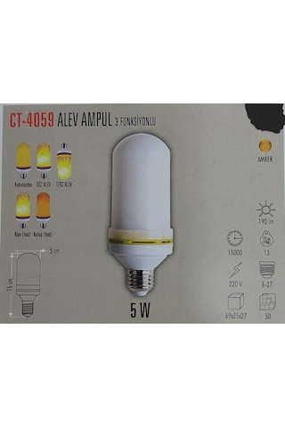Ct-4059 Alev Ampul