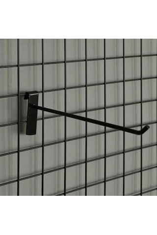 10 Cm Tel Pano Kancası & Tel Panoya Geçen Kanca