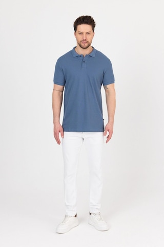 Nemonti Premium Penye Polo Yaka T-shırt Turkuaz