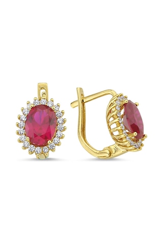 Sembol Gold Ruby Altın Anturaj Set Takım T7888