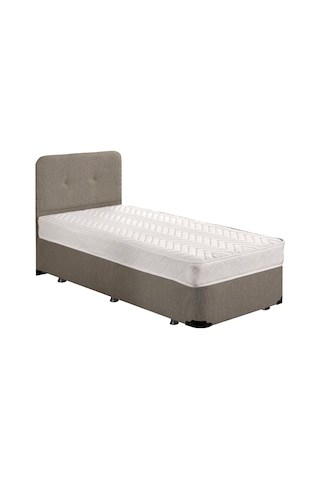Nironyatak Luna Baza Başlık Yatak Seti - 90X190 Cm Tek Kişilik Ortopedik Set