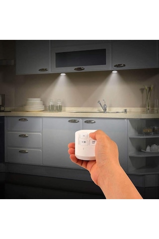 UpWay Kumandalı Dolap Tezgah Üstü Parlaklık Ayarlanabilir COB LED
