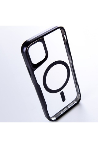 Merci Mt- 14 Pro Uyumlu Elegance Megasafe Destekli Telefon Kılıfı Siyah