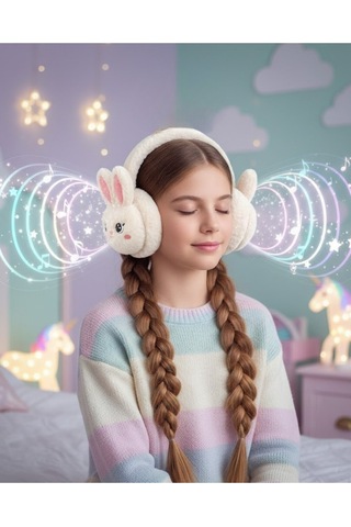 Wbk861 Kedicik Peluş Bluetooth Kulaklik