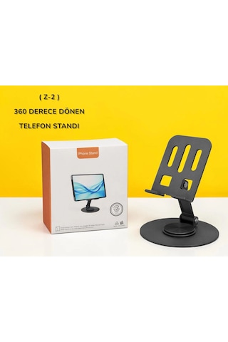 Eima Masaüstü Metal Telefon Tutacağı 360 Döner Ayarlanabilir Tablet Standı Çok Renkli