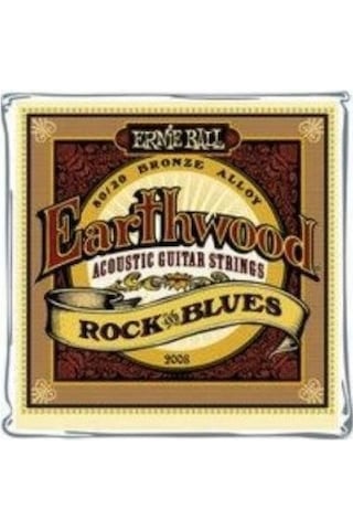 Ernie Ball 2008 Earthwood 80/20 Bronze Rock and Blues Akustik Gitar Teli (10-52) Ernie Ball 2008 Earthwood 80/20 Bronze Rock and Blues Akustik Gitar Teli (10-52)