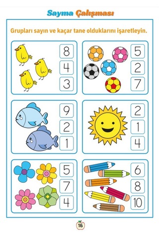 Okul Öncesi Ve Birinci Sınıflar Matematik Aktiviteleri 3 Kitap