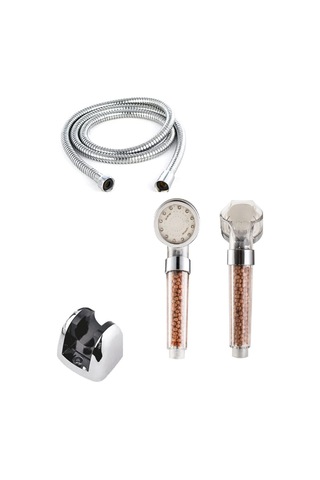 Banyo Keyfi İçin Hortum Askı Rengarenk Enerjisiz Led Işıklı Duş Başlığı Seti Diğer