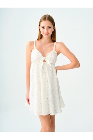 LOFT Regular Fit Kadın Elbise Lf2031988 Q1.v1 Beyaz