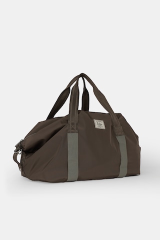 İcone Bag Icone Mat İçin Fermuar Kapamalı Yoga, Pilates, Fitness ,gym Spor Çantası Kahve