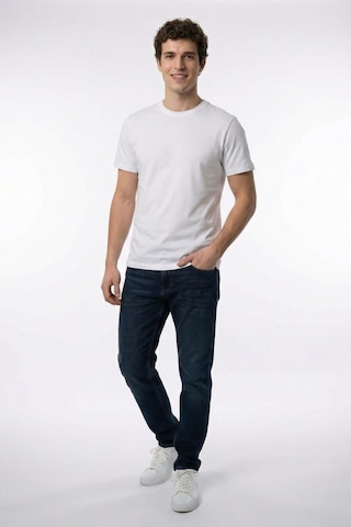 Loft Lf2042275 Erkek Kısa Kol T-shirt Beyaz