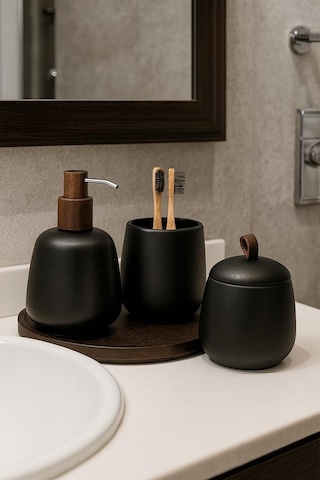 Primanova Elite Banyo Seti 4 Parça Diğer