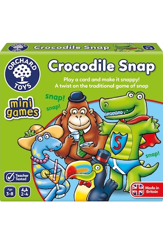 Orchard Crocodile Snap Mini Eğitici Kutu Oyunu 3 Yaş +