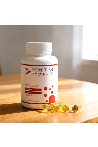 More Than Omega 3 EA Takviye Edici Gıda 30 Yumuşak Kapsül
