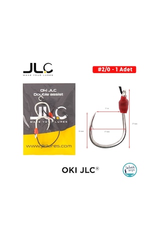 Jlc Çiftli Hazır Assist İğne 2/0 Oki 1 Adet