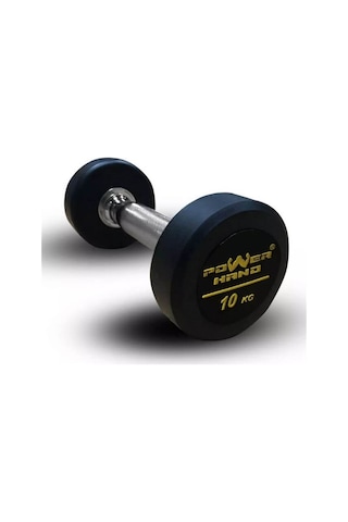 Powerhand Profesyonel Kauçuk Kaplı Dambıl 10 KG