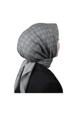 Armine Aker Elegance Monogram Eşarp 1090500 001