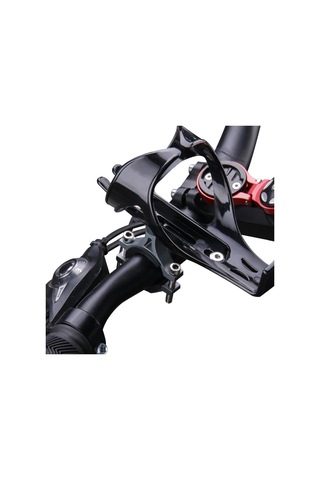 Metalik Gümüş Ztto Dağ Bisikleti Elektrikli Bisiklet Şişe Kafesi Braketi Tutucu Adaptörü Gümüş