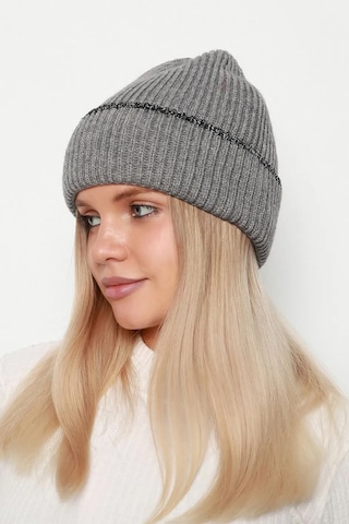 Sim Detaylı Kadın Bere Rkş-1139 Gri Gri