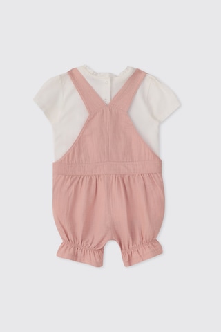 Panço Kız Bebek Pembe 2'li Takım 2611GB17003