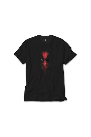 Deadpool Mask Siyah Tişört Siyah