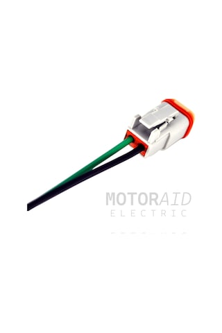 Deutsch Soket 2 Pin Kablolu Erkek Dişi Konnektör Takımı Araç Elektrik Bağlantı