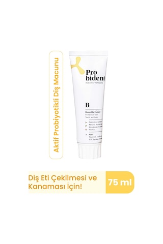 Probident Akgünlük Özütü İlaveli Probiyotik Diş Macunu 75 ML