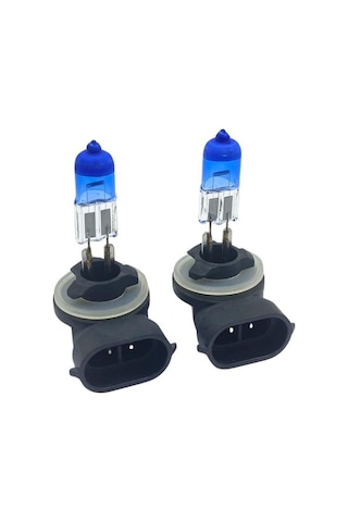 12v H27 Ampul 55w Beyaz Işık 5000k 881 L Soket 2 Ad