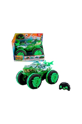 Jmm76 Hot Wheels Monster Trucks 1:15 Mutant Kaosu Arazi Aracı Great Bite Rc Çok Renkli
