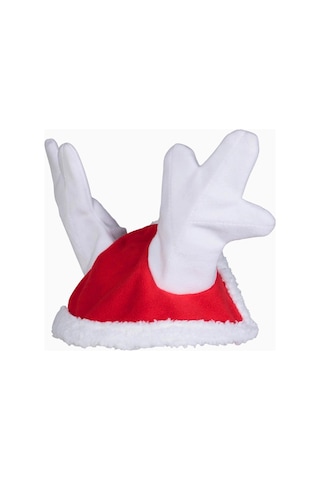 Horze Yılbaşı Rentiyer At Kulaklığı Noel Temalı Yumuşak At Şapkası At Koşu Ekipmanları