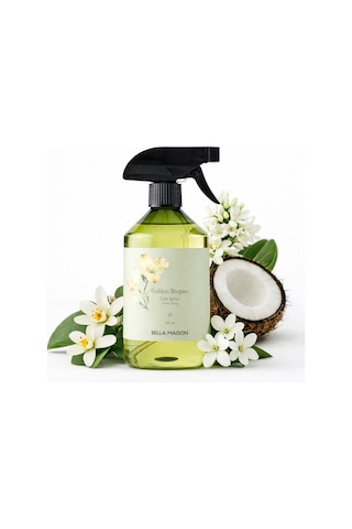 Bella Maison Golden Tropics Oda Spreyi Yeşil 500 Ml Portakal Çiçeği