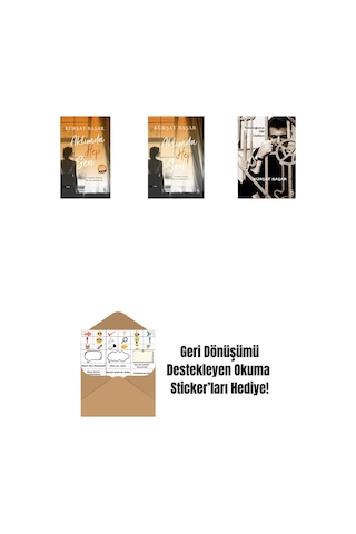 Aklımda Hep Sen Midi Boy + Aklımda Hep Sen + Konuştuğumuz Gibi Uzaklara + Okuma Sticker'ları
