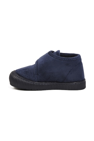 Ayakmod Lacivert Süet Cırtlı Unisex Çocuk Panduf Ba&ba 058999 P Lacivert