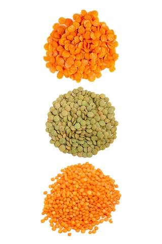 İpek Değirmen Kırmızı Mercimek Yeşil Mercimek Seti Yerli Çorbalık Bakliyat 3 x 1 KG
