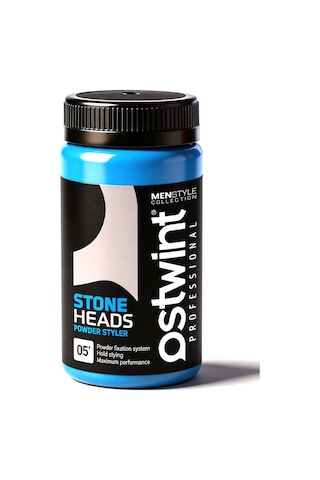 Ostwint MenStyle Collection Güçlü Tutuculuk Mat Bitiriş Hacim ve Doku Saç Şekillendirici Pudra Toz Wax Mavi 20 G