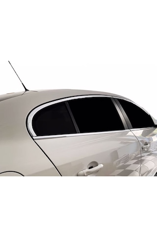 Renault Fluence Cam Çıtası Komple Set Çerçevesi Kromu Nikelajı