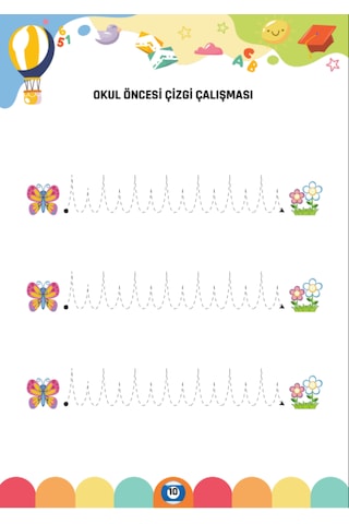 Çizgi Çalışması Yaz Sil Kitabı