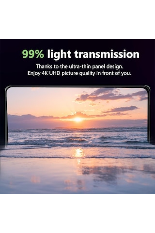 Samsung Uyumlu Galaxy Tab S10 Fe+ Plus 13.1inç Tablet Nano Ekran Koruyucu Kapaklı Kılıf