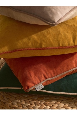 Spice Vibe 4'lü Kırlent Kılıfı Seti Turuncu