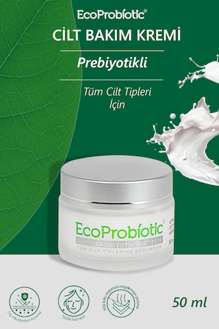 Prebiyotikli Cilt Kremi 50 Ml- Aydınlatıcı Etki - Tüm Cilt Tipi