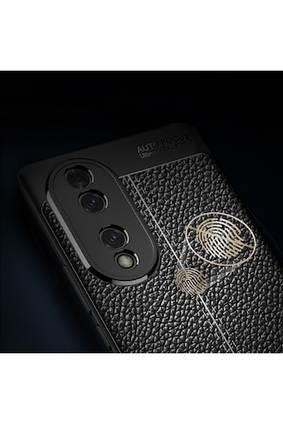 Honor 70 Kılıf Tchs Niss Silikon Kapak - Lacivert Lacivert
