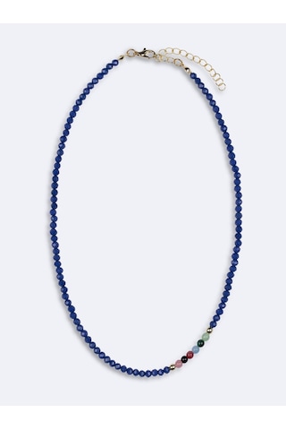 Mavi Boncuklu Kolye Mid Indigo 38893754