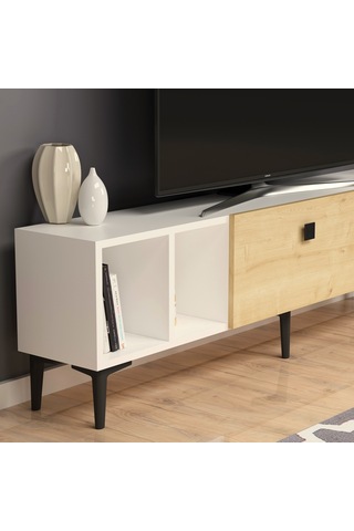 Sole Tv Ünitesi Beyaz Safirmeşe