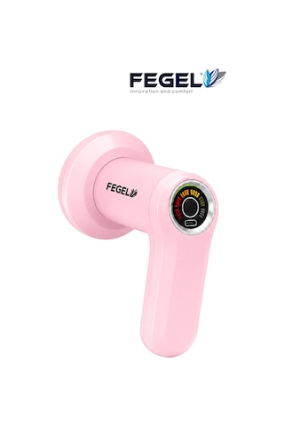 Fegel FG-720 6 Kademeli 5 Başlıklı Şarjlı Profesyonel Masaj Tabancası Pembe
