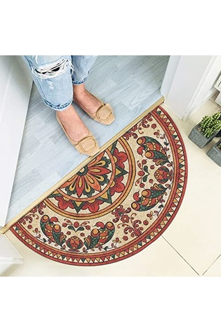 Dekoratif Kapı Önü Paspas, Dış Mekan/ev İçi/banyo/mutfak/yatak Odası/giriş Paspasları Yrmp 002, 30x60 Çok Renkli