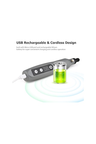 Springsun Geevorks Taşınabilir Kablosuz Öğütme Seti: 5 Hız, Usb Şarj, Led Işık Ve Çok Sayıda Aksesuar