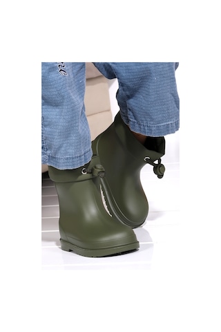 Igor W10257 Bimbi Euri Kız/Erkek Çocuk Su Geçirmez Yağmur Kar Çiz-20 (507271796) Koyu Yeşil