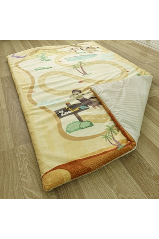 Zooturak Peluş Çocuk Matı Deve Eljamal 100cm x 150cm